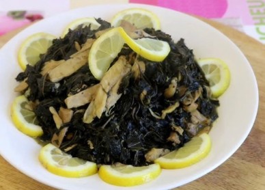 ملوخية بالدجاج
